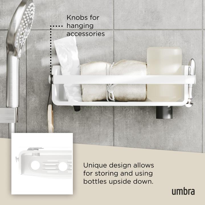 Productafbeelding Umbra FLEX Lijmbak wit (12 x 13 x 33 cm)