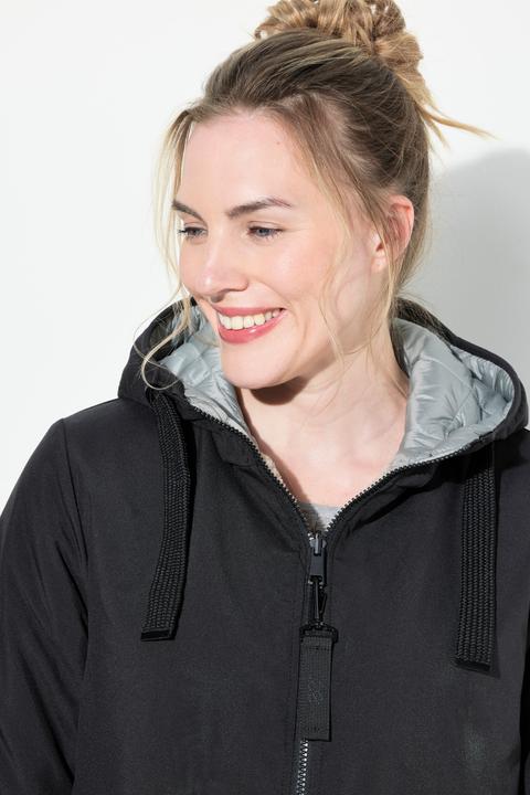 Image du produit Laurasøn Veste à capuche réversible en softshell, imperméable (XXL)