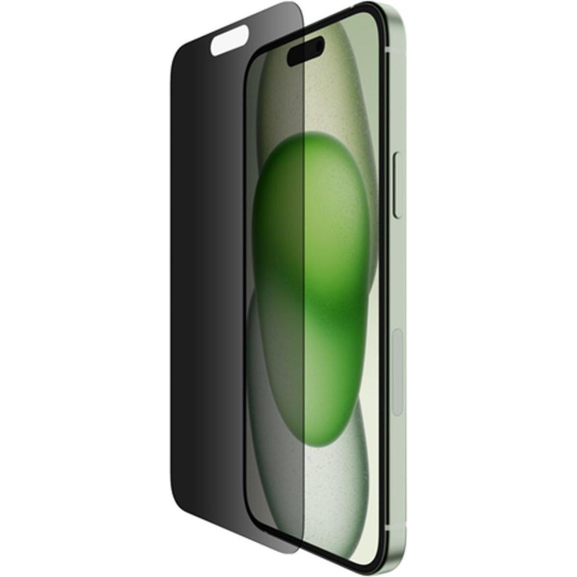 Belkin ScreenForce Pro TemperedGlass a (1 Stück, Apple iPhone 14 Pro Max, Apple iPhone 15 Plus), Smartphone Schutzfolie