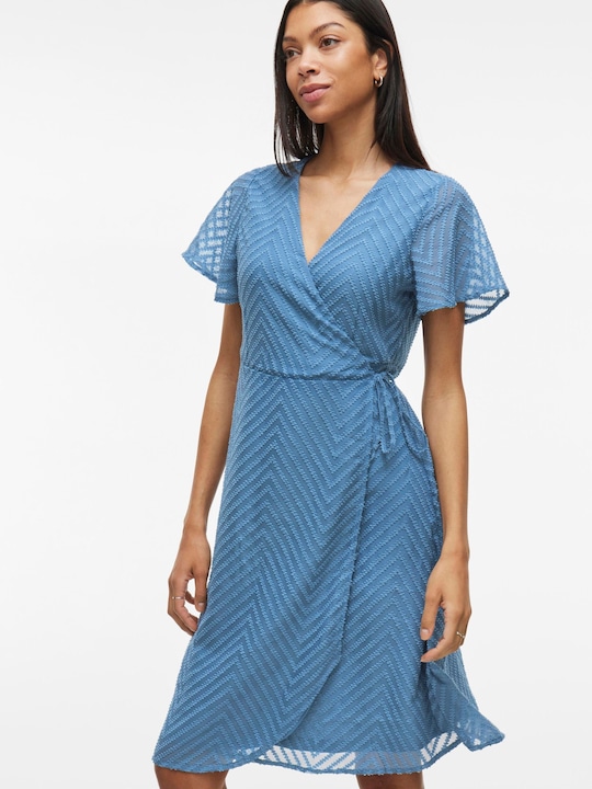 Produktbild Vila Petite – Midi Wickelkleid (38)