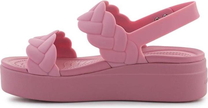 Immagine prodotto Crocs Brooklyn – Gewebte Sandalen mit niedrigem Keilabsatz (39, 40)