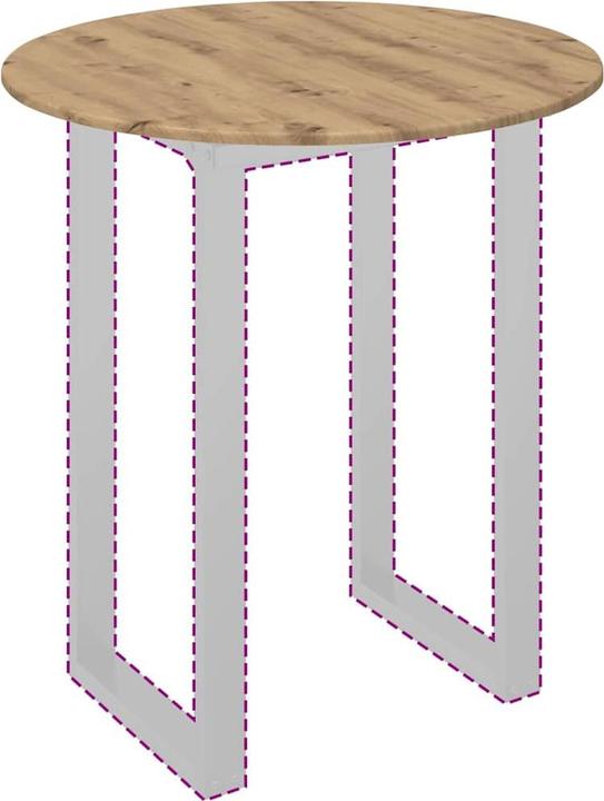 Produktbild VidaXL Tischplatte (80 x 80 x 1.5 cm)