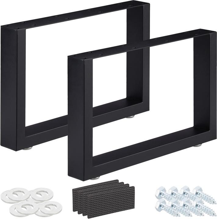 Image du produit Relaxdays 2 pieds de table