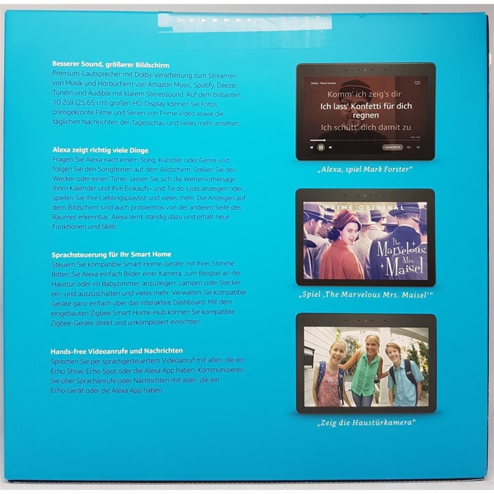 Actual product image Amazon Echo Show (2nd gen) (Amazon Alexa)