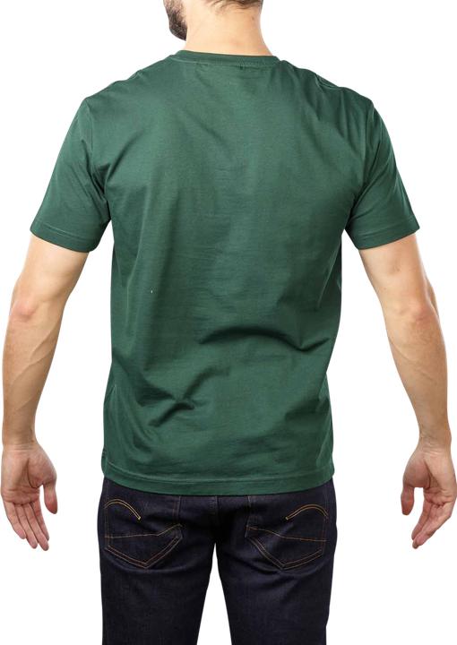 Actual product image GANT Small Logo T-Shirt Short Sleeve Tartan Green (L)