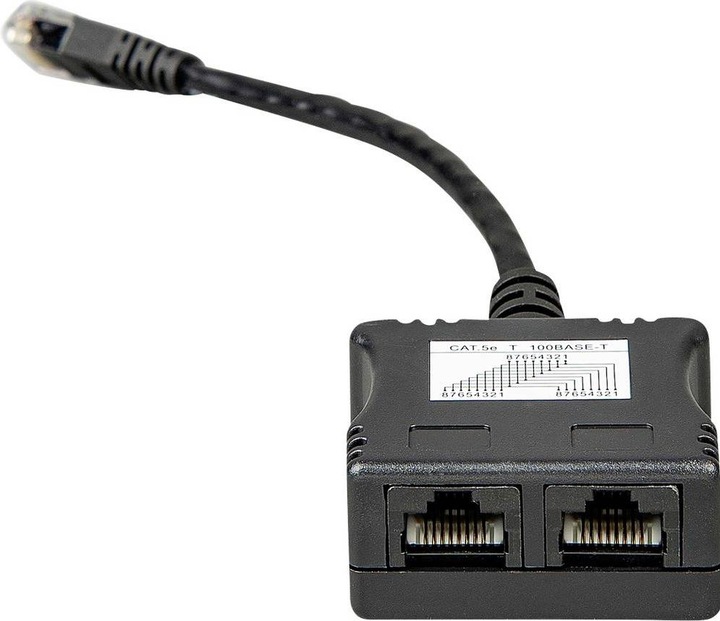 Actual product image Victron Energy RJ45 splitter ASS030065510 adapter cable (Solar connector)