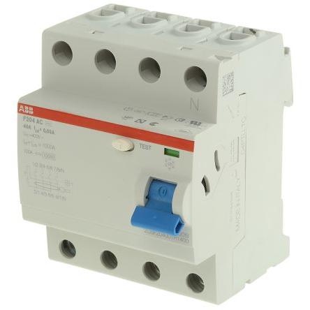 ABB, Schutzschalter, RCD 4P 63A 300MA