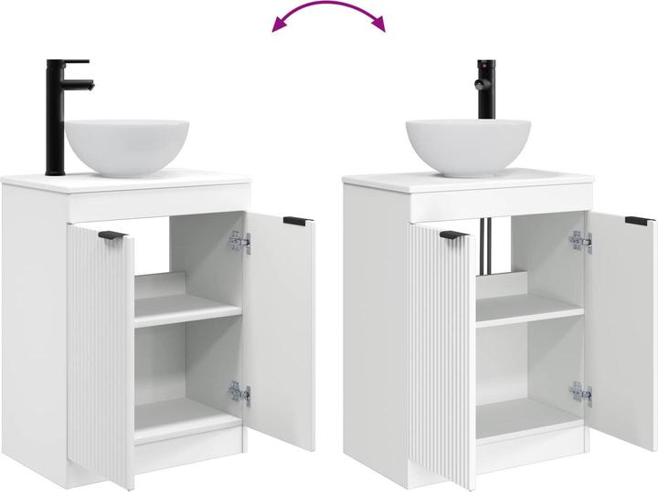 Produktbild vidaXL Waschtischunterschrank (54 x 35 x 83 cm)