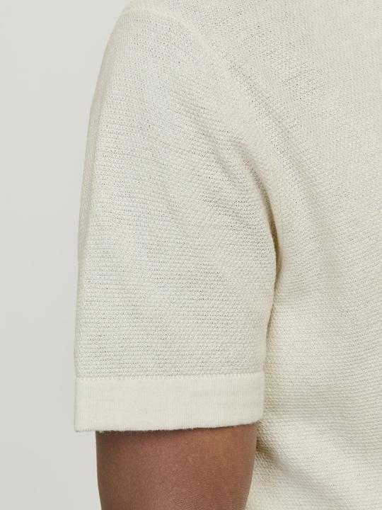 Actual product image Jack & Jones Jjeemil Knit Structure Shirt Ss Sn (XL)