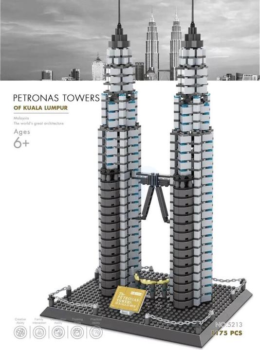 Produktbild Wange The Petronas Towers of Kuala Lumpur