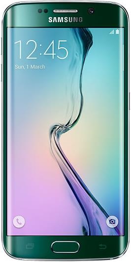 Samsung Galaxy S6 Edge (32 GB, Green, 5.10", Single SIM, 16 Mpx, 4G)
