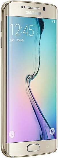 Actual product image Samsung Galaxy S6 Edge (32 GB, Gold, 5.10", Single SIM, 16 Mpx, 4G)