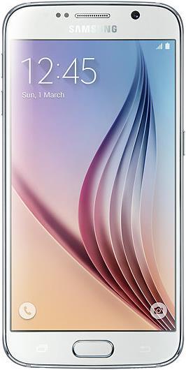 Samsung Galaxy S6 (128 GB, White, 5.10", Single SIM, 16 Mpx, 4G)