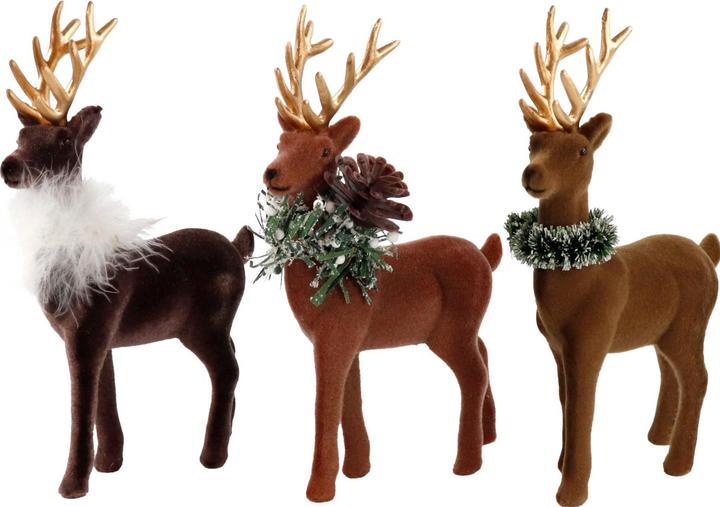 Actual product image Hoff Interieur Ginger multi-coloured Deer assorted 18cm (1 piece)