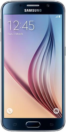 Produktbild Samsung Galaxy S6 REFURBISHED (32 GB, Black, 5.10", 16 Mpx, Single SIM)