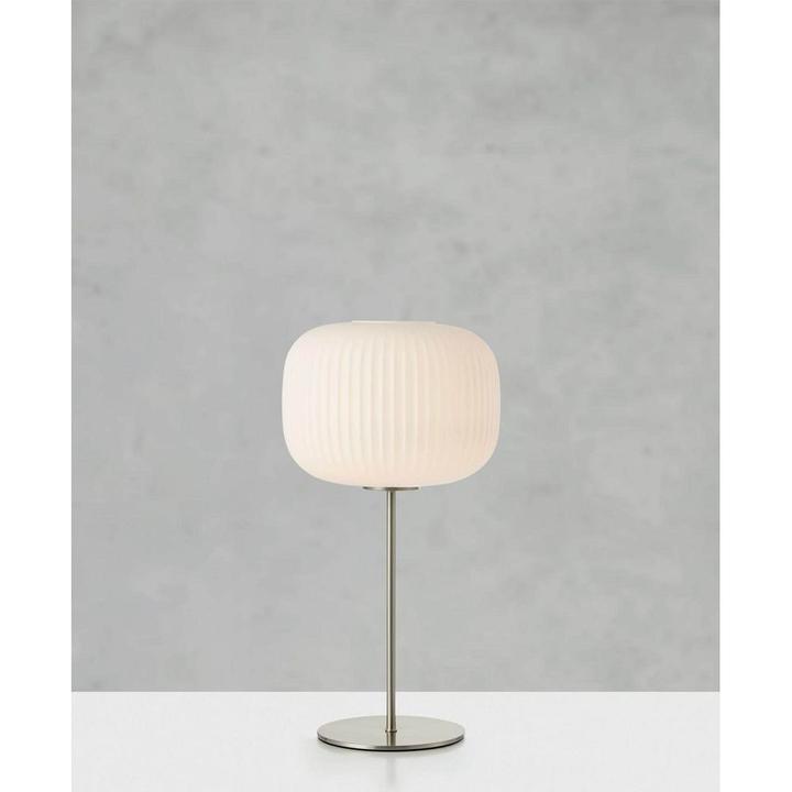Actual product image Markslöjd SOBER Table 1L White/Satin Nickel (E27)