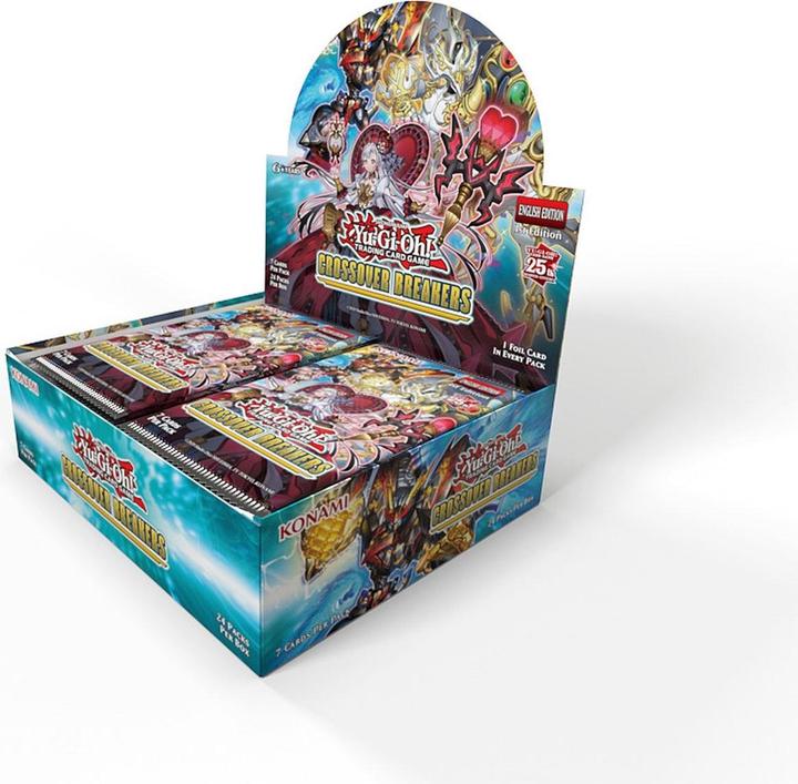 Immagine prodotto Yu-Gi-Oh Interruttori crossover Booster Box IT (Inglese, Display del booster)