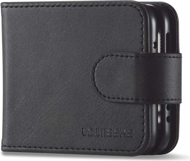 Actual product image Cover-Discount Galaxy Z Flip4 5G - Foldable protective case black (Samsung Galaxy Z Flip4)