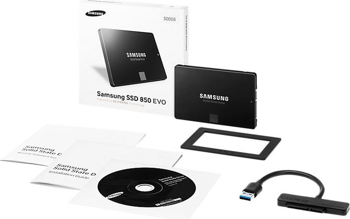 Image du produit Samsung 850 EVO Basic (500 Go, 2.5")