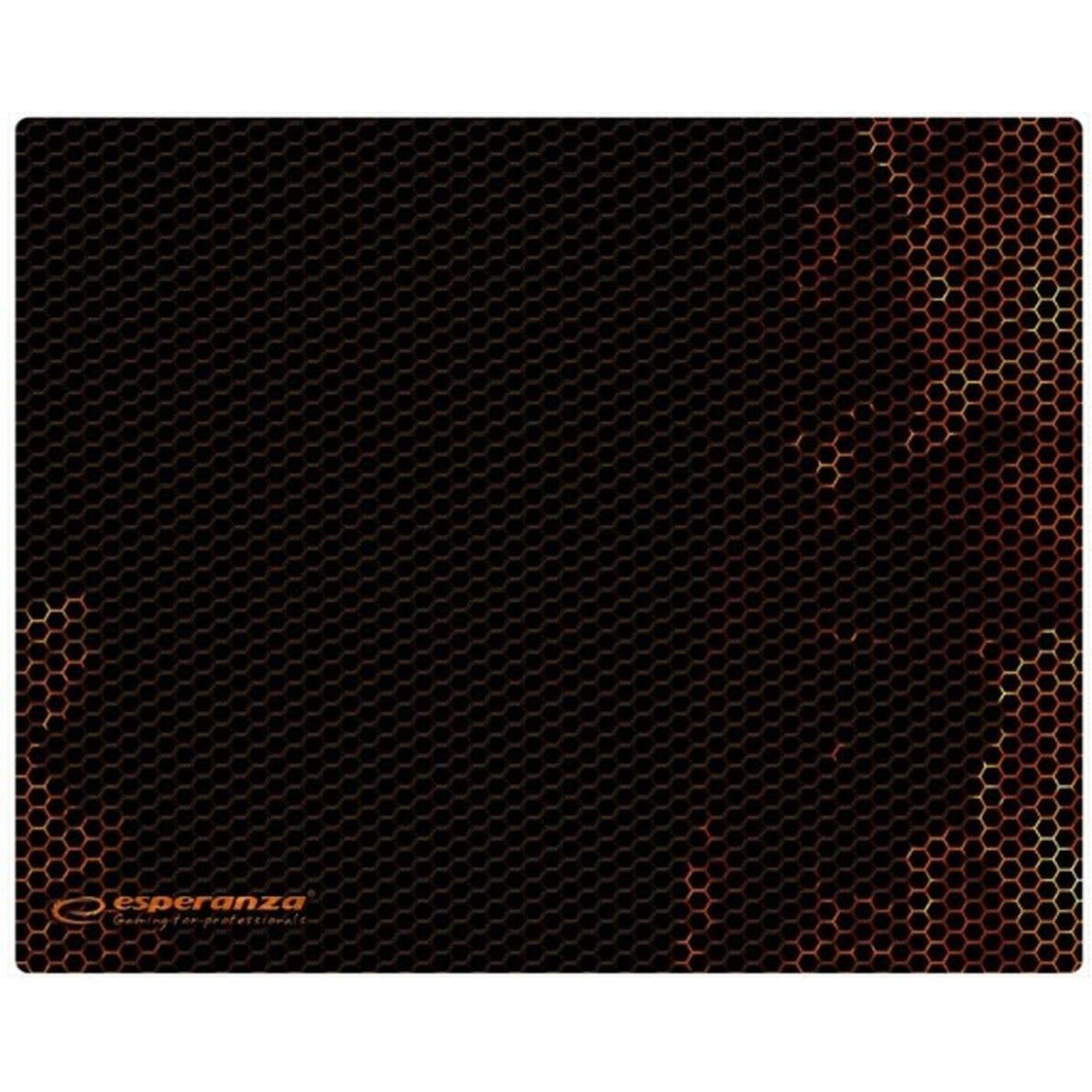 Esperanza EGP101R Mauspad Gaming-Mauspad Schwarz (S), Mausmatte, Schwarz