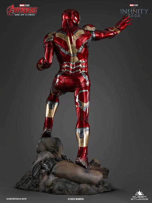 Actual product image Queen Studios Avengers - Age of Ultron "Iron Man MK43" 1/4 Statue