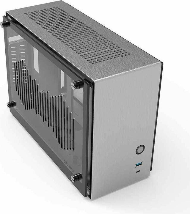 Produktbild Zalman Silbernes M2 Mini-Gehäuse (Mini-ITX)