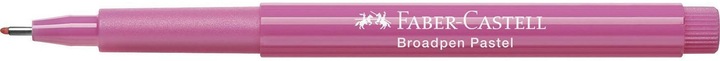 Produktbild Faber-Castell Fineliner Broadpen 1554 0.8 mm, Purpurrosa (Pink, 1 x)