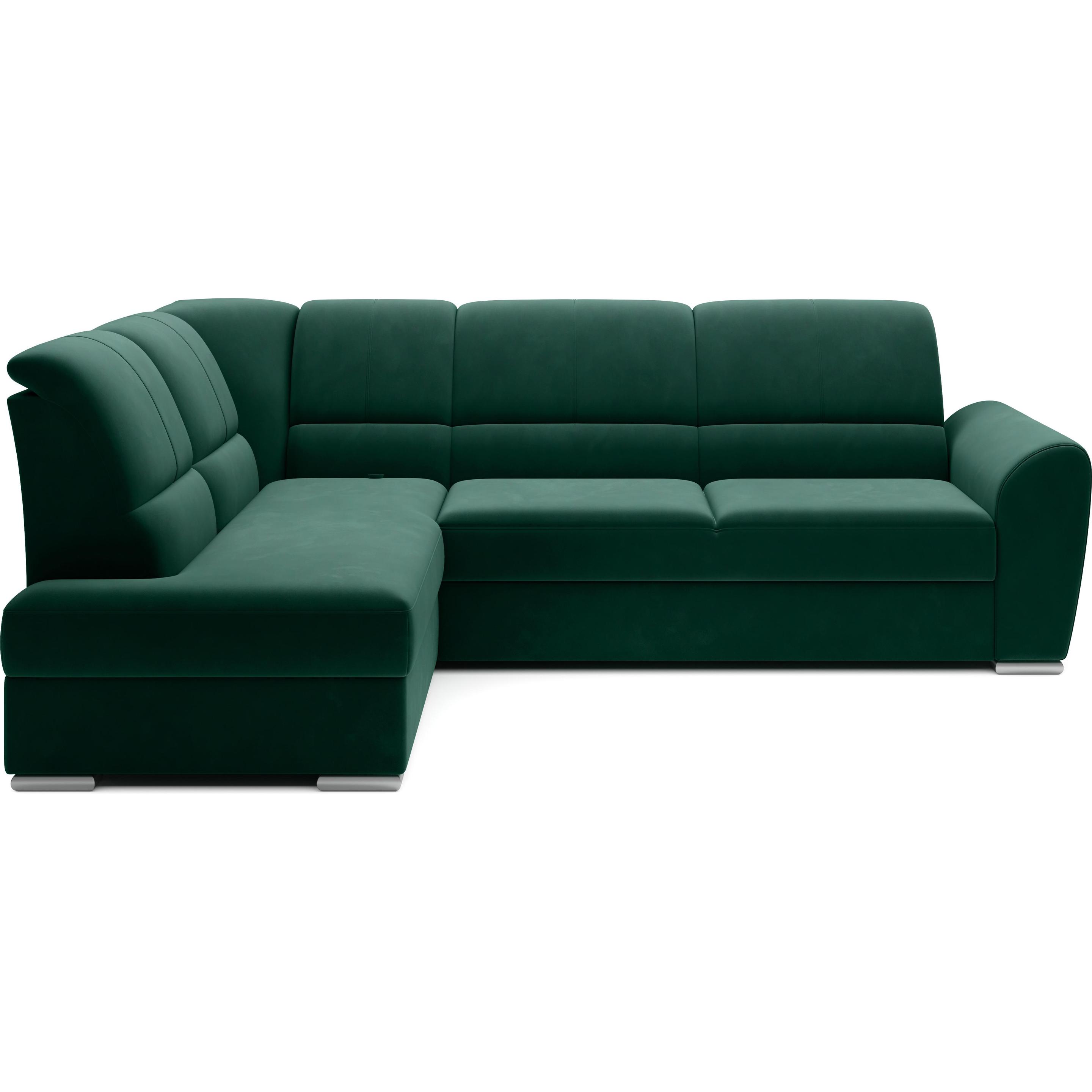 ELTAP, Sofa, Siber (Ecksofa, 3-Sitzer, Bettsofa)