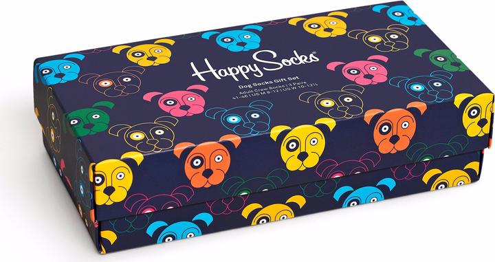Actual product image Happy Socks Mixed Dogs (pack of 3, 36 - 40)