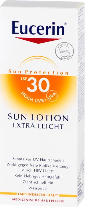 Produktbild Eucerin SUN Sensitive Protect (Sonnenlotion, SPF 30, 150 ml, 196 g)