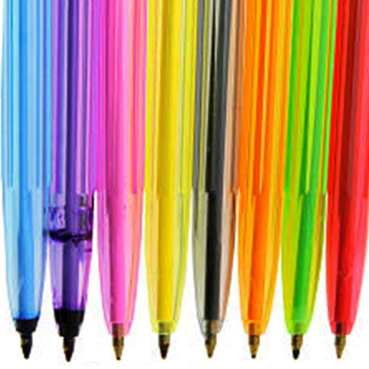 Actual product image Topwrite Ball pen - Set of 10pcs. (Colored, 10 x)