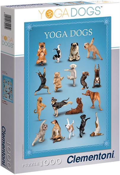 Produktbild Clementoni Yoga Hunde (1000 Teile)