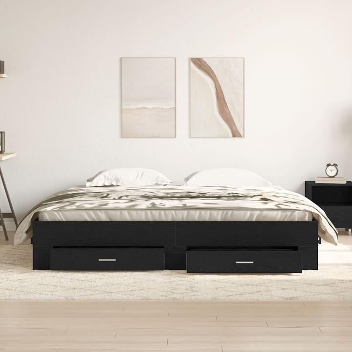 Image du produit vidaXL Rustikales Bett (180 x 200 cm)