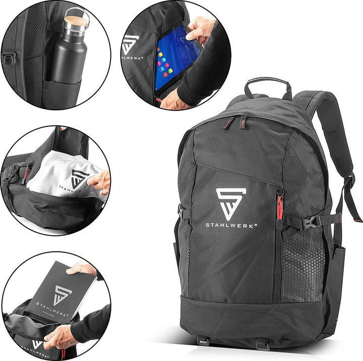 Immagine prodotto Stahlwerk Zaino da trekking leggero 35 litri Zaino da trekking Outdoor (35 l)