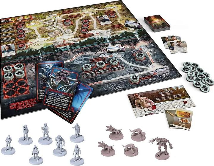 Productafbeelding Cmon Stranger Things: Shadow World, bordspel, voor 2-4 spelers, vanaf 12 jaar (DE editie) (Duits, 2 - 4 Spelers)