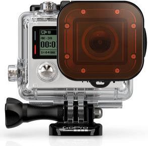 Produktbild GoPro Roter Tauchfilter passend für Tauch- und Armbandgehäuse (Armbandgehäuse, Tauchgehäuse)