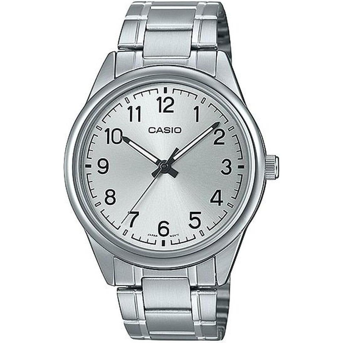 Casio, Armbanduhr, Standard, Silber, (Analoguhr, 40 mm)