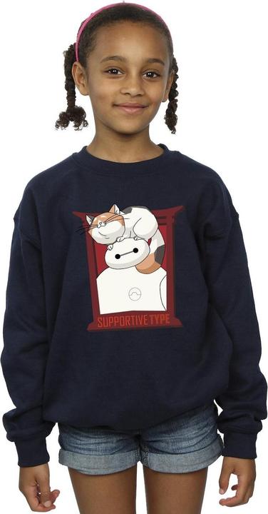 Produktbild Disney Big Hero 6 Baymax Frame Support Sweatshirt Mädchen (104)