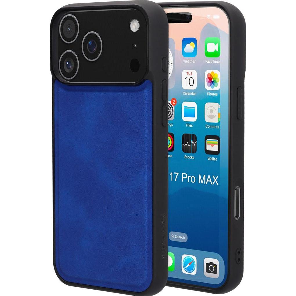Mobiparts Classic Backcover Apple iPhone 17 Pro Max Sapphire Blue (MagSafe Compatible) (Apple iPhone 17 Pro Max), Cover smartphone, Blu