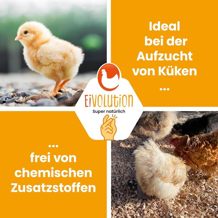 Produktbild Eivolution Buchenhack Einstreu, Staubfrei & Natürlich (15 kg, Einstreu)