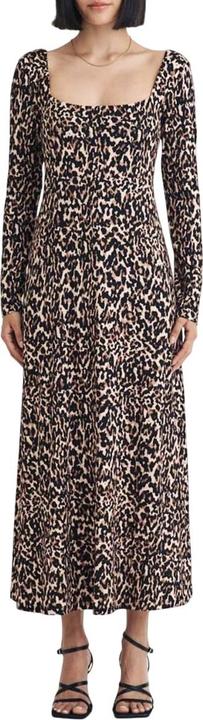 Image du produit Nobody´s Child - Robe mi-longue style Imprimé léopard AIDIE - Femme (32)