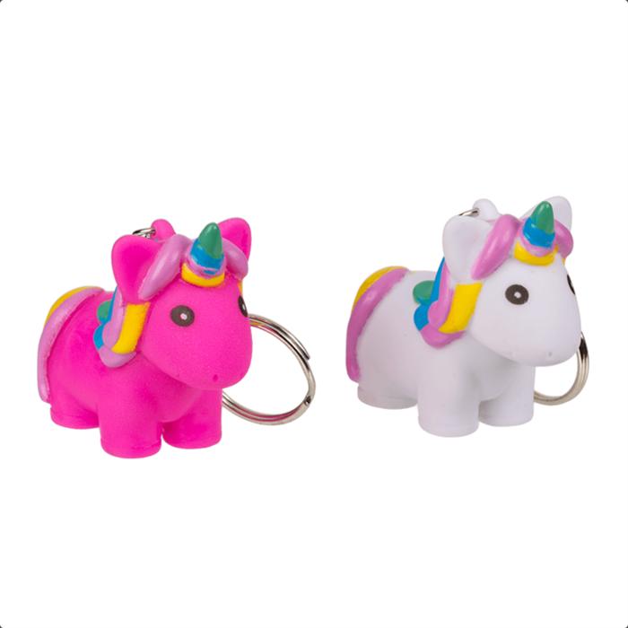 Produktbild Out of the blue ootb - Metall-Schlüsselanhänger, Einhorn, mit LED