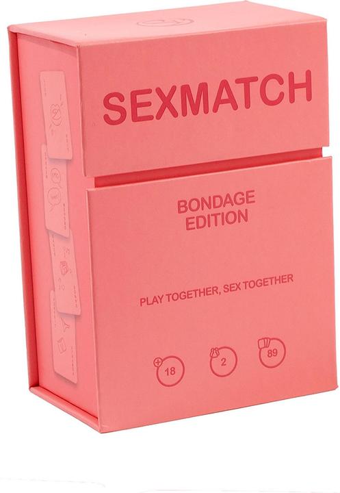 Actual product image Secret play Secretplay - Sexmatch Bondage Edition Game (Deck of cards, Italian, English, French, Dutch, Portuguese, German, Spanish)