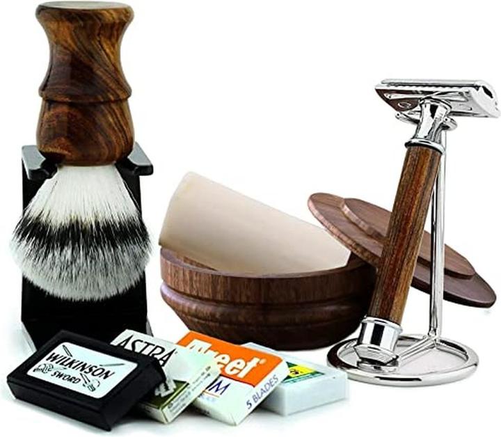 Actual product image ‎Haryali London 7-piece shaving set