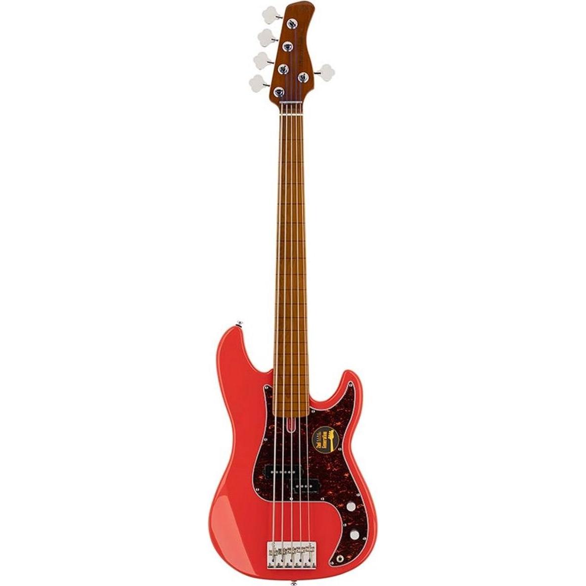 Siren Sire Marcus Miller P5 Fretless 2nd Gen Alder 5 Dakota Red (Basso elettrico), Chitarra, Rosso