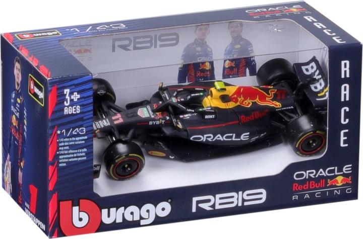 Actual product image Bburago Red Bull Racing F1 RB19 1/43 Pérez 2023