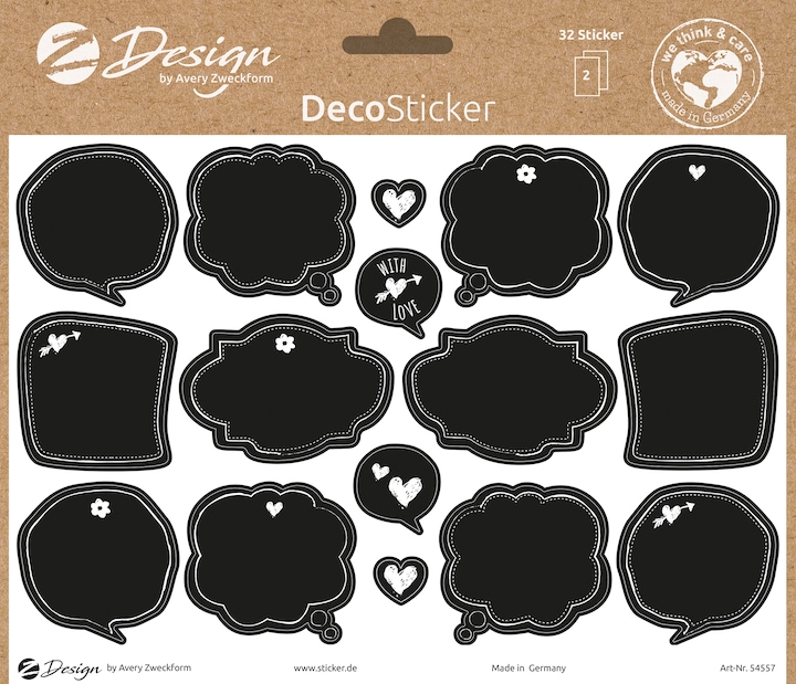 Avery Deko Sticker
