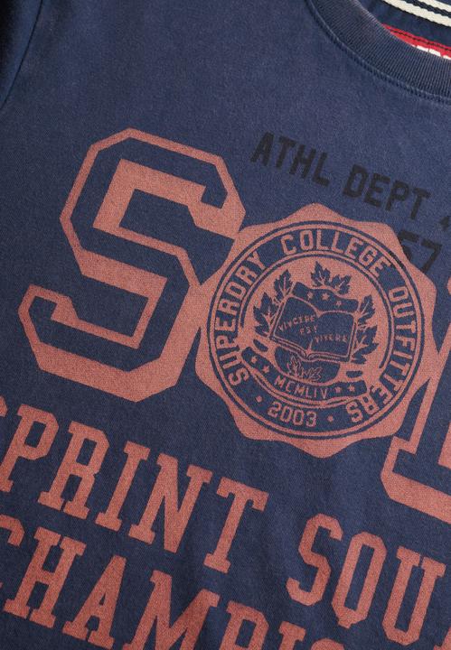 Actual product image Superdry Vintage Prep Relaxed Tee (M)