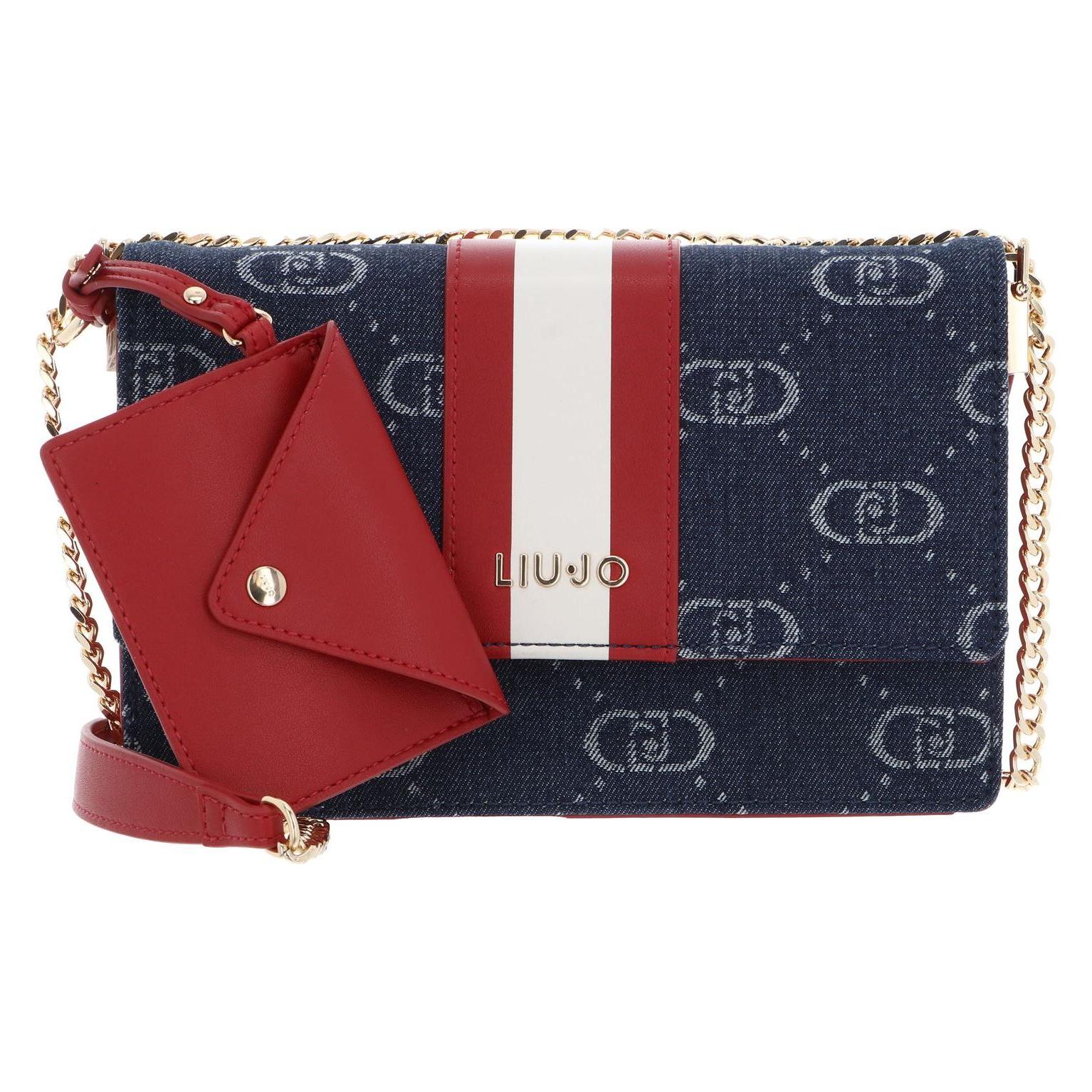 Liu Jo, Damen, Handtasche, Manh Crossbody, Blau