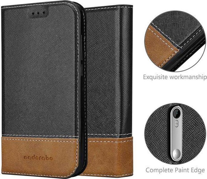 Actual product image Cadorabo Book X Wallet Cover (Motorola Moto G30)